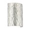 Besa Lighting Tamburo 8 Wall Sconce, Stone Silver Foil, Satin Nickel Cap Finish, 1x75W Incandescent 7090SF-SN - alternate 1